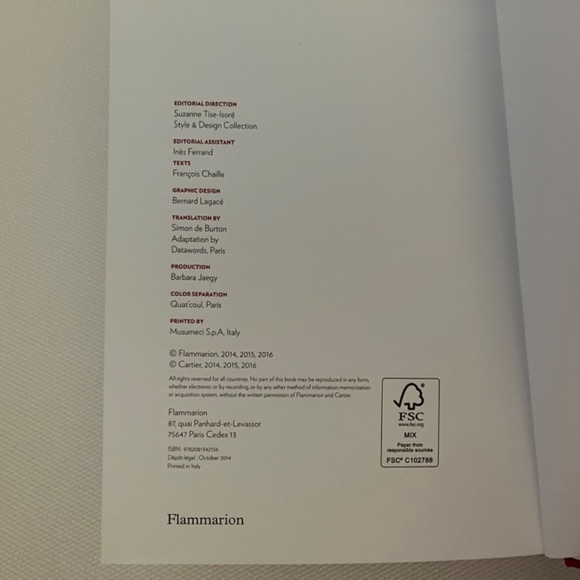 Cartier Coffee Table Book - Picture 3 of 3